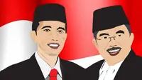 Ilustrasi Jokowi-JK (Liputan6.com/Johan Fatzry)