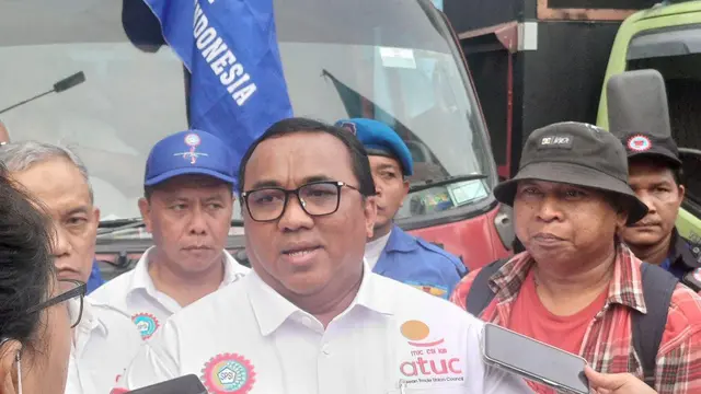 Presiden KSPSI Andi Gani Nena Wea
