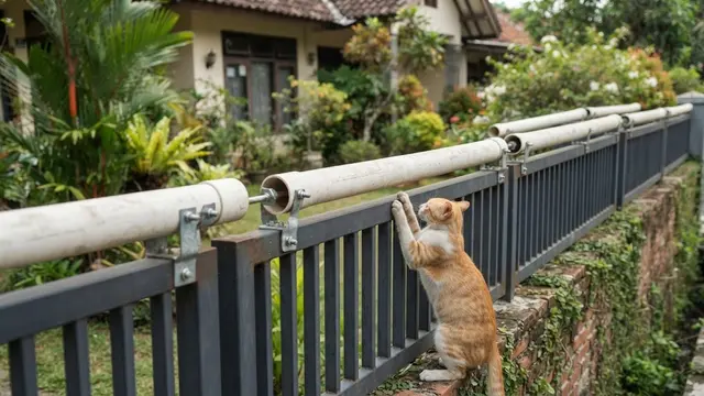 pagar anti kucing