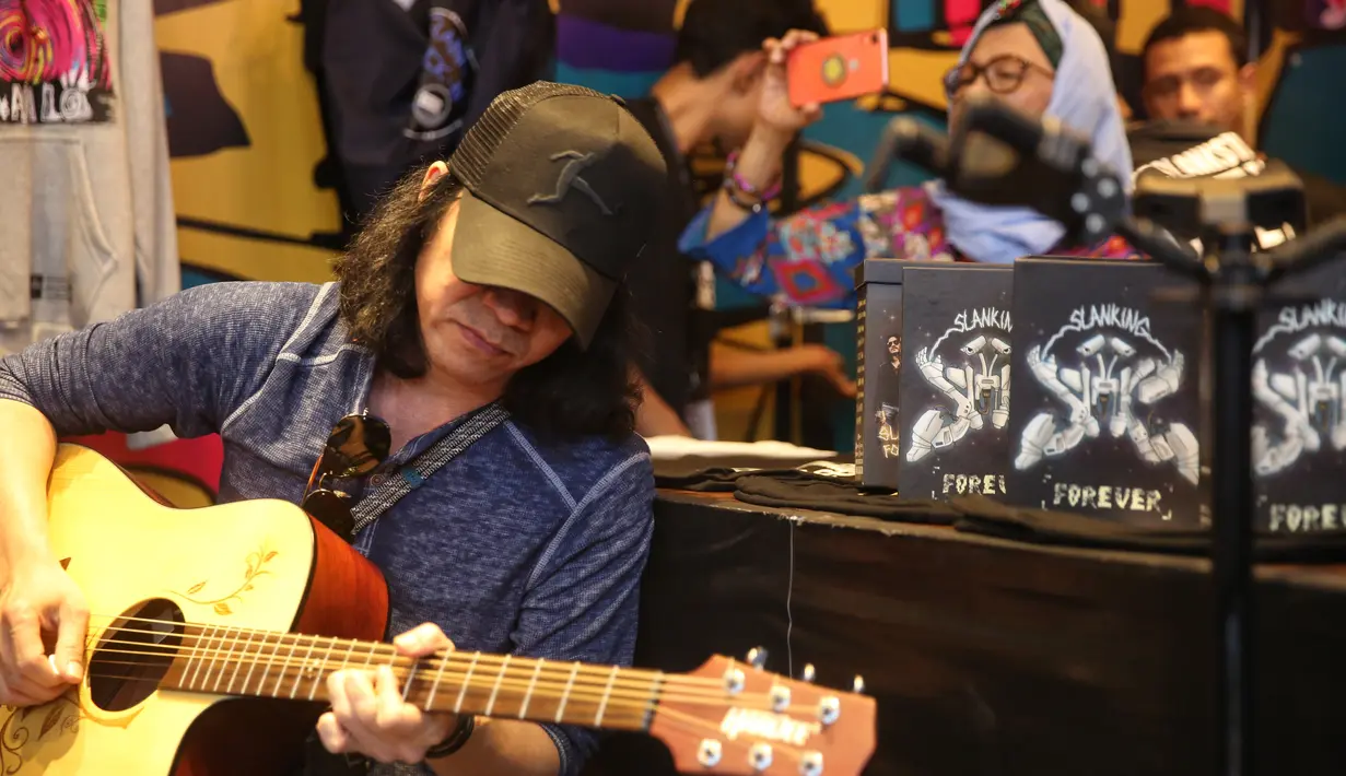 Slank rilis album baru bertajuk Slanking Forever (Adrian Putra/Fimela.com)