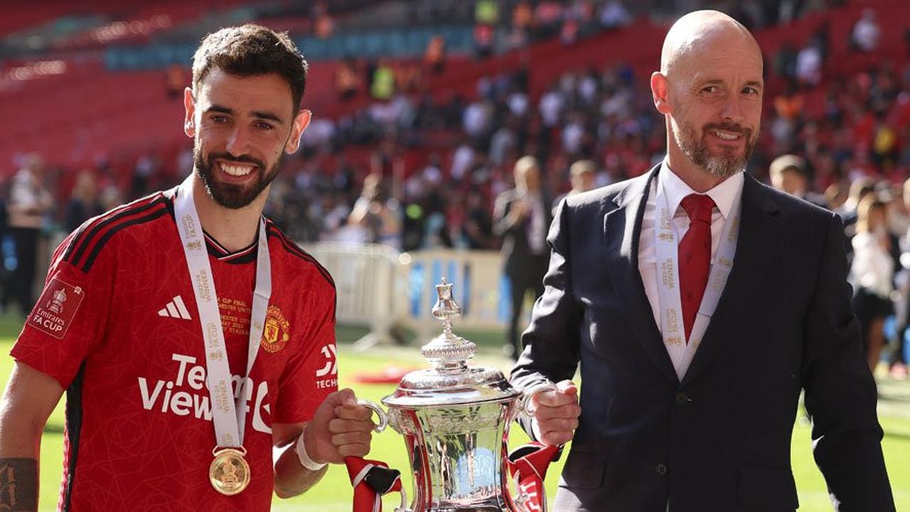 Erik ten Hag Dipecat,  Bruno Fernandes Minta Maaf: Kami Tidak Bisa Cetak Gol