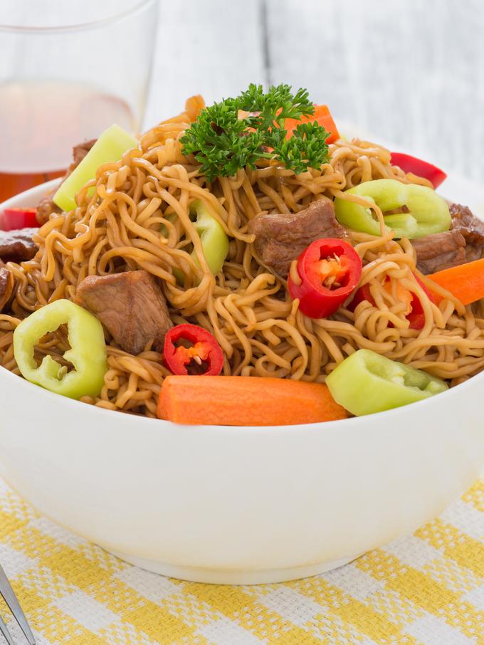 Cara Mengolah Mie Kuning Basah : Resep Mie Goreng Panjang Umur untuk