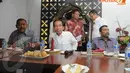 Jokowi mengatakan, malam ini dirinya hadir dalam rangka ingin mendapatkan masukan-masukan untuk kemajuan bangsa Indonesia (Liputan6.com/Herman Zakharia) 
