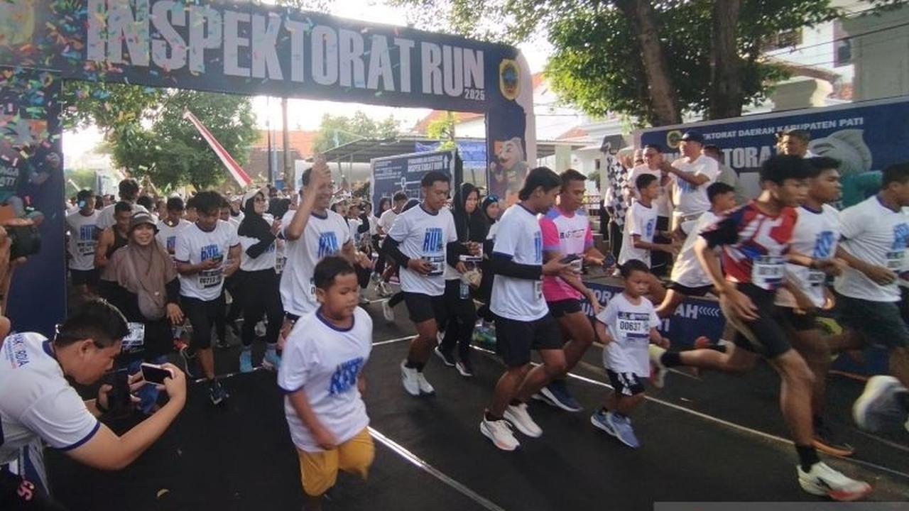 Pemkab Pati Gelar Inspektorat Run, Kampanye Antikorupsi di Hakordia 2025