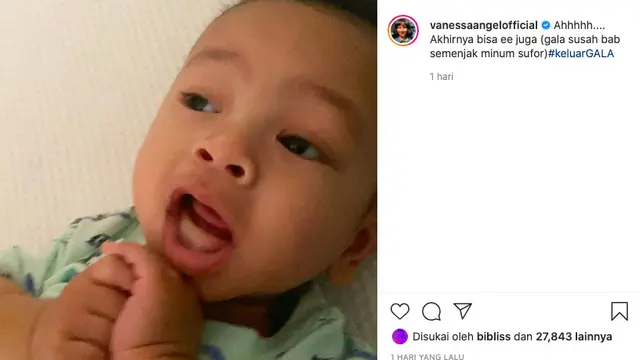 Anak Vanessa Angel Sulit Buang Air Besar hingga Turun Berat Badan Sejak Minum Susu Formula