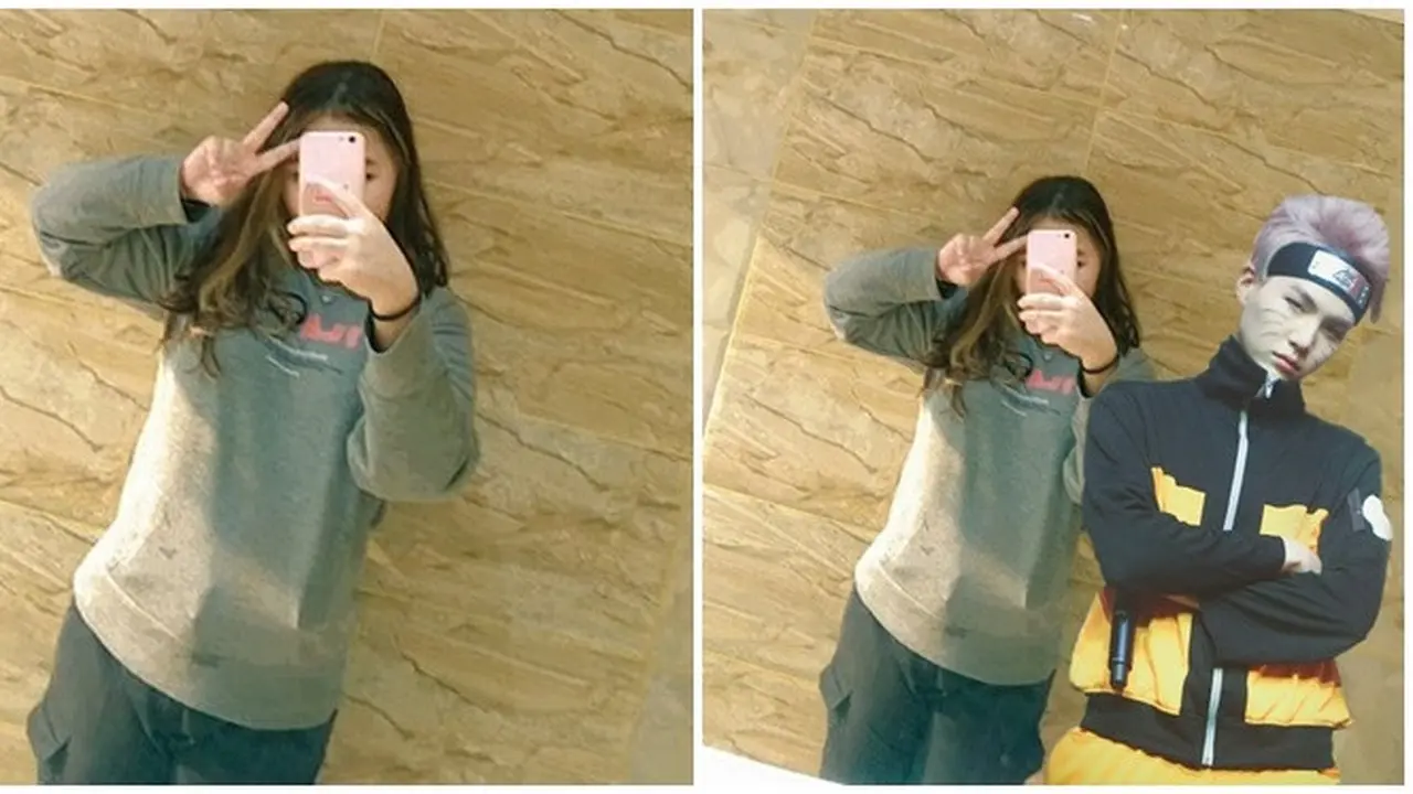Wanita Ini Minta Fotonya Diedit Bareng Orang Korea, 6 Hasilnya Bikin Geleng Kepala