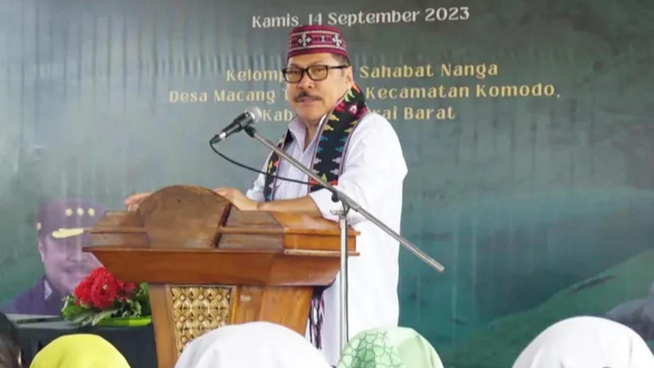 Irjen Kementan Kawal IB dan Resmikan Irigasi Pompa Peternakan di Manggarai Barat