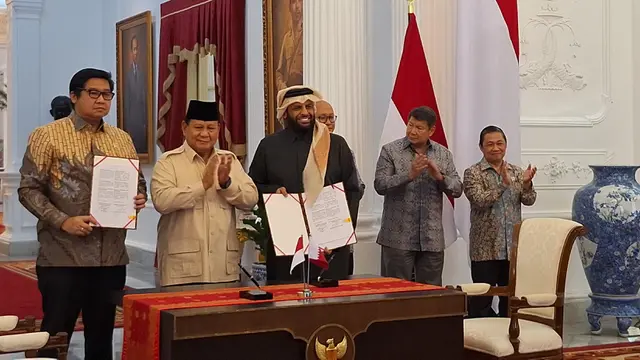 Indonesia dan Qatar resmi menandatangani nota kesepahaman (MoU) proyek pembangunan 1 juta rumah untuk masyarakat Indonesia.