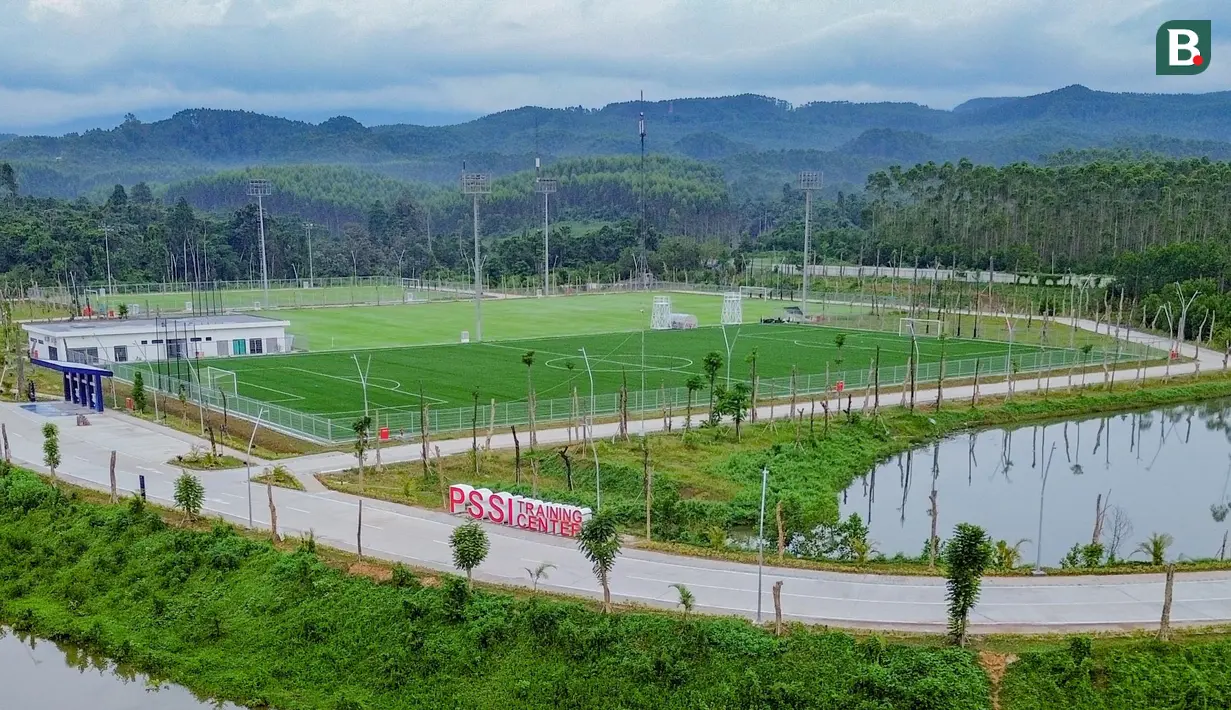 Pembangunan tahap pertama Training Center PSSI di Ibu Kota Nusantara (IKN) telah selesai. (Dok. PSSI)