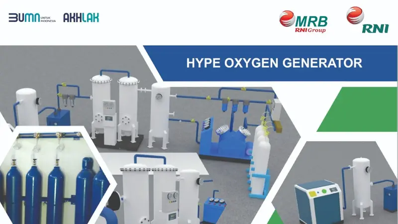 RNI group melalui Anak Perusahaan Mitra Rajawali Banjaran (MRB) berinovasi memproduksi alat kesehatan bernama Hype Oxygen Generator yang dapat memproduksi gas oksigen secara mandiri.