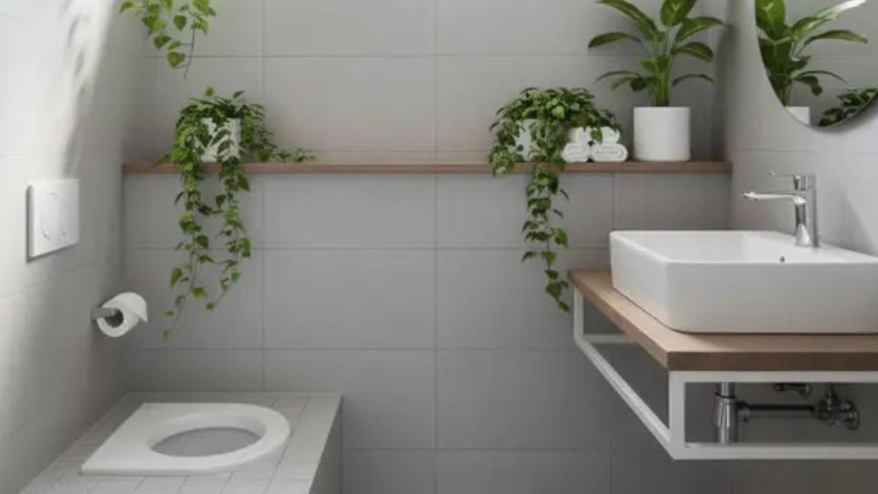 7 Desain Kamar Mandi Modern Kloset Jongkok dengan Ventilasi Alami, Optimalkan Pencahayaan dan Kenyamanan