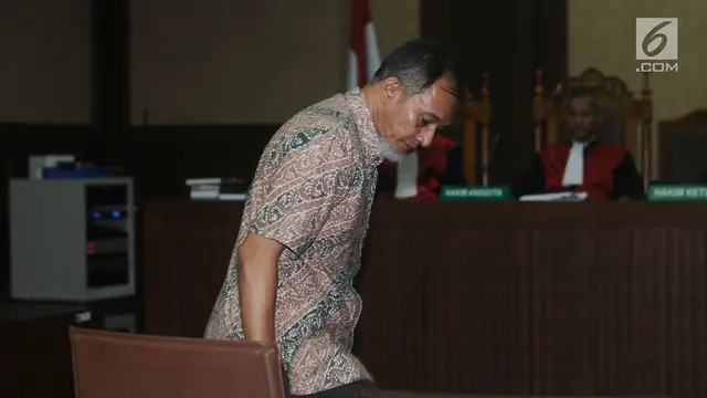 Dugaan Suap Bakamla, Nofel Hasan Jalani Sidang Dakwaan