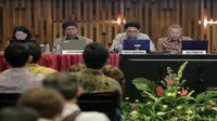 RUPSLB PT Elang Mahkota Teknlogi Tbk pada Rabu (10/1/2018) (Foto: Liputan6.com/Faizal Fanani)