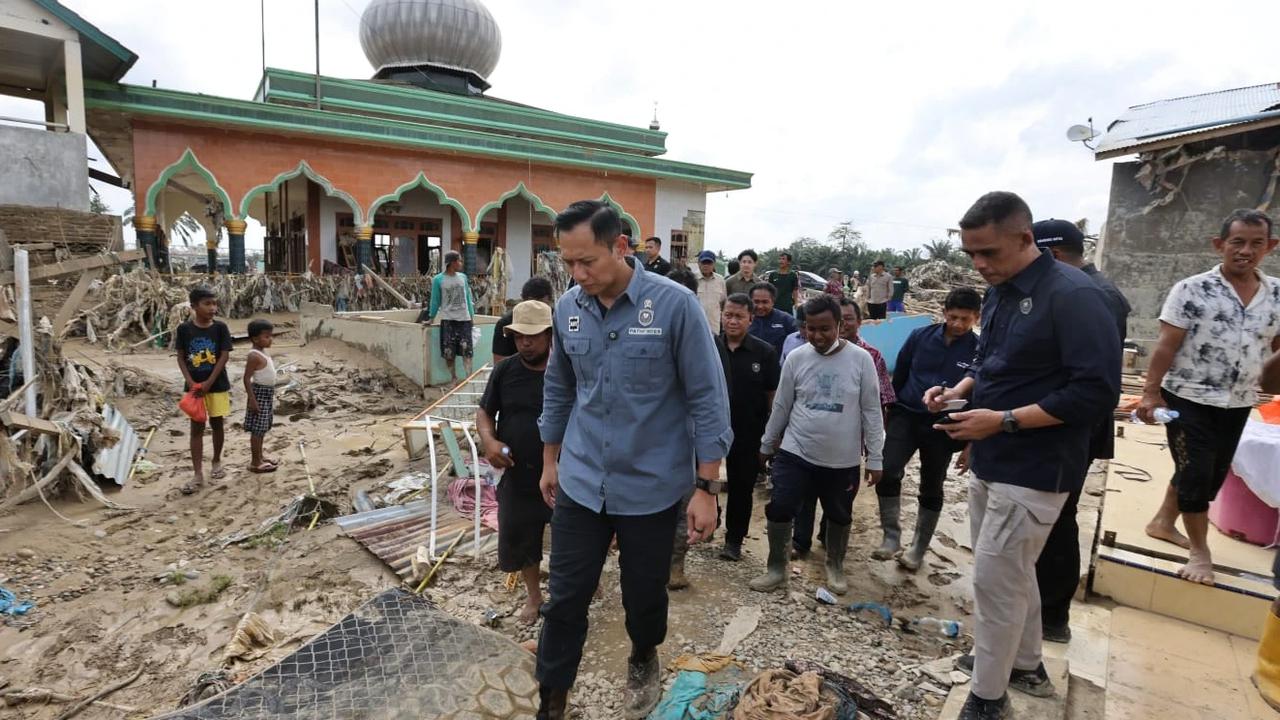menko ahy di aceh tamiang