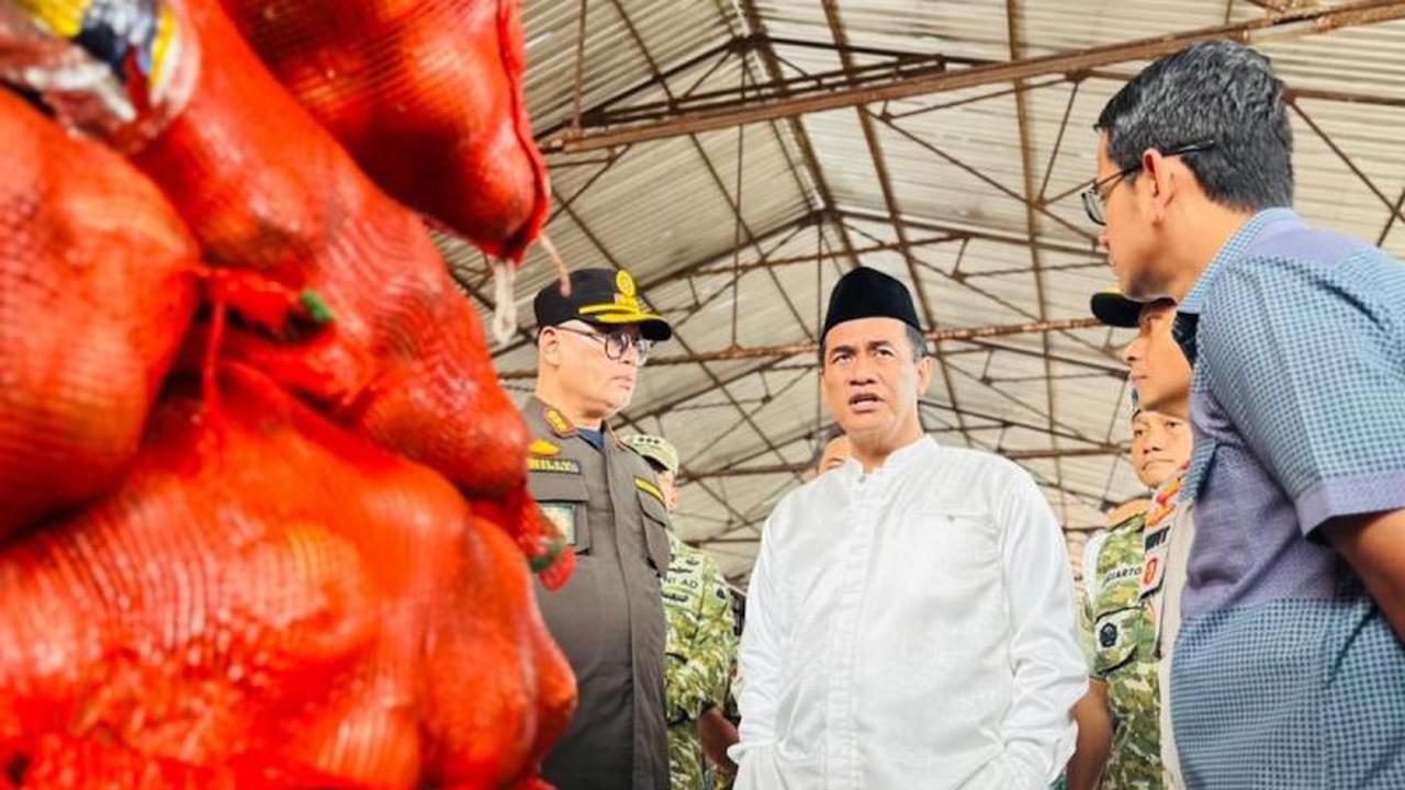 Mentan Sita Ratusan Ton Bawang Bombay Ilegal di Semarang, Ancam Kedaulatan Pangan Nasional