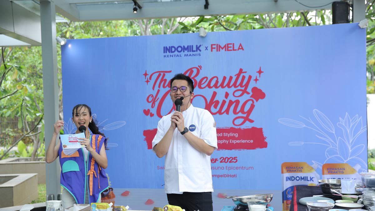 The Beauty of Cooking Indomilk Kental Manis x Fimela: Serunya Baking, Plating, dan Food Photography