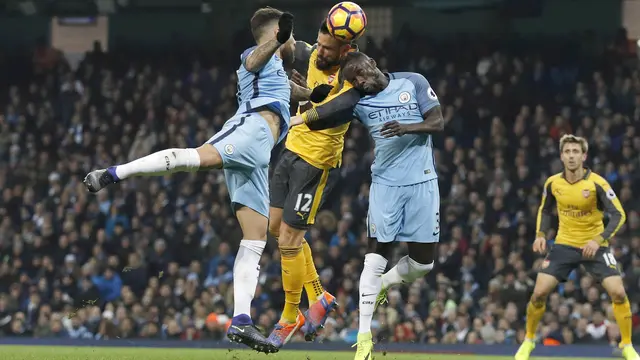 Manchester City Atasi Perlawanan Arsenal