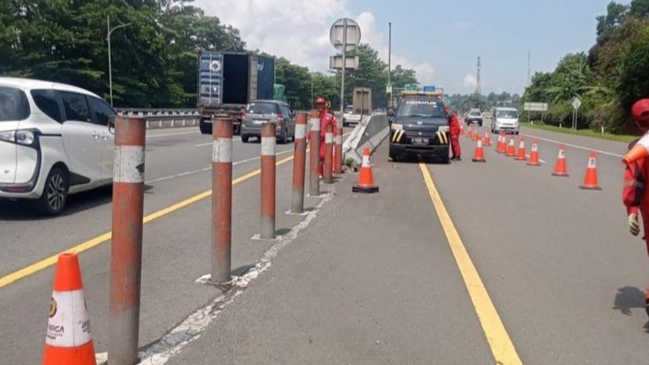 Contraflow Tol Jagorawi KM 44–46 Berlaku Saat Libur Waisak, Ini Rinciannya