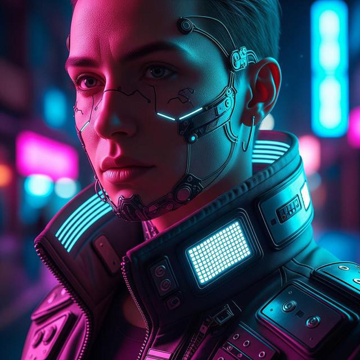 Tutorial Prompt AI Edit Foto dengan Gaya Cyberpunk Neon 2025, Hasil Keren Seperti Film Sci-Fi