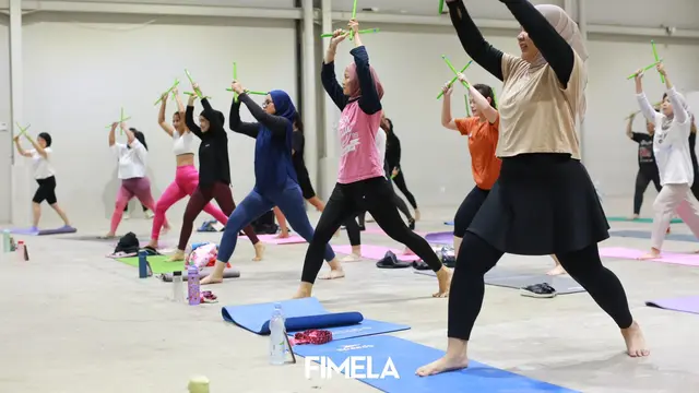 Peserta Fimelahood Fit & Fun