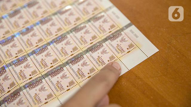 Pembelian Materai Rp 10.000 di Kantor Pos