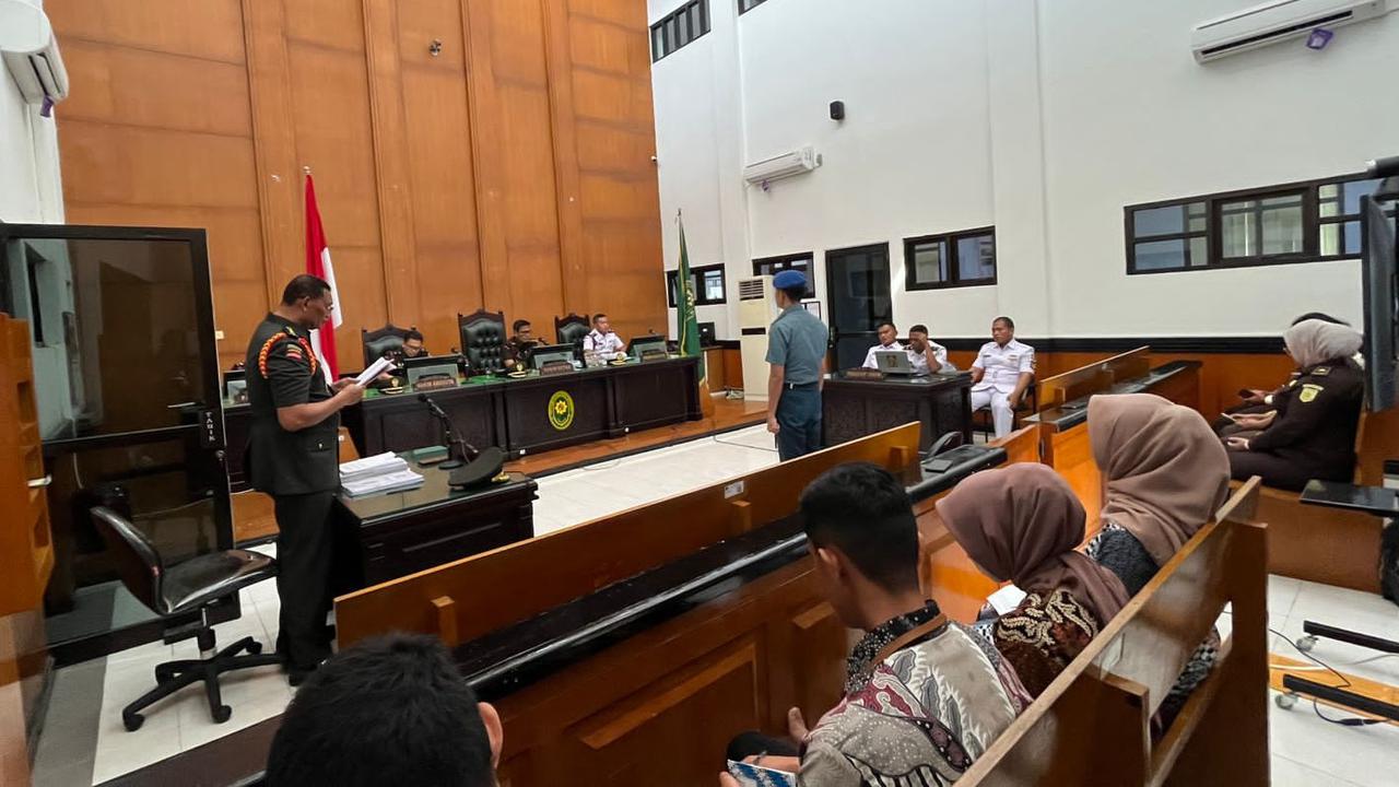 Serda Adan Dituntut Penjara Seumur Hidup Dalam Kasus Pembunuhan Casis TNI AL Asal Nias