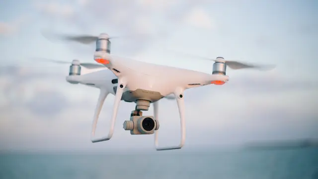 Ilustrasi drone.