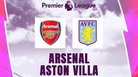 Liga Inggris - Arsenal Vs Aston Villa (Bola.com/Adreanus Titus)