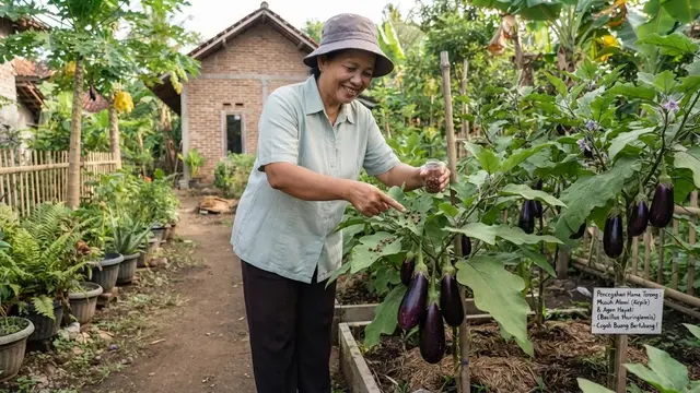 Cara Mencegah Buah Terong Berlubang Sebelum Dipanen