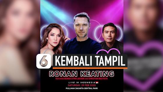 VIDEO: BCL Bakal Tampil di Konser Bersama Ronan Keating