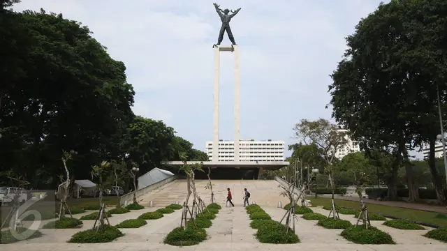 Lapangan Banteng akan Direnovasi-Jakarta- Immanuel Antonius-20170306