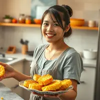 cara membuat perkedel jagung ©Ilustrasi dibuat AI