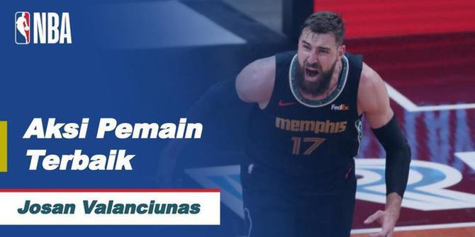 VIDEO: Aksi-Aksi Terbaik dari Jonas Valanciunas Saat Bawa Memphis Grizzlies Kalahkan San Antonio Spurs di NBA Hari Ini