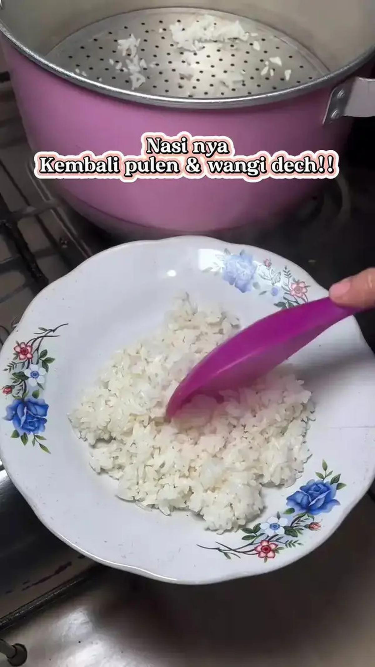 Cara Menghangatkan Nasi Sisa agar Pulen dan Wangi