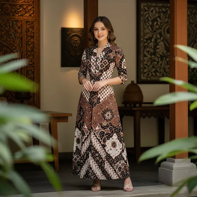 Inspirasi Batik Simpel Tapi Bagus