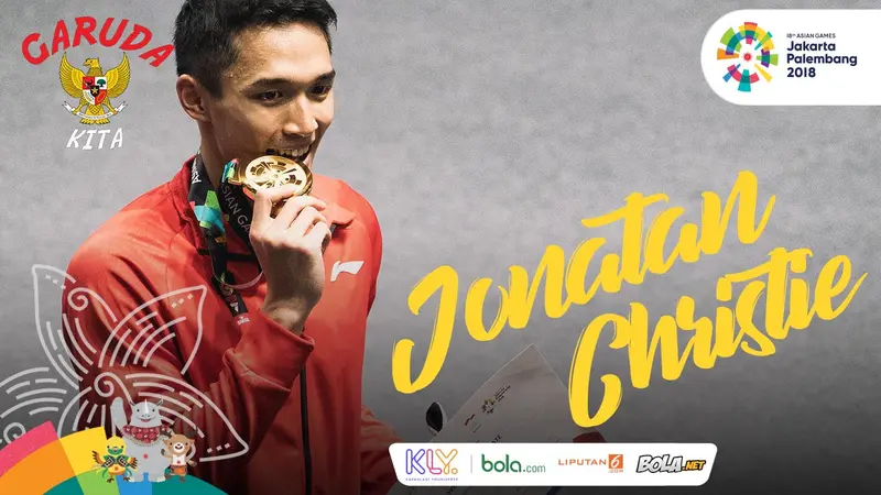 Garuda Kita Asian Games Jonatan Christie