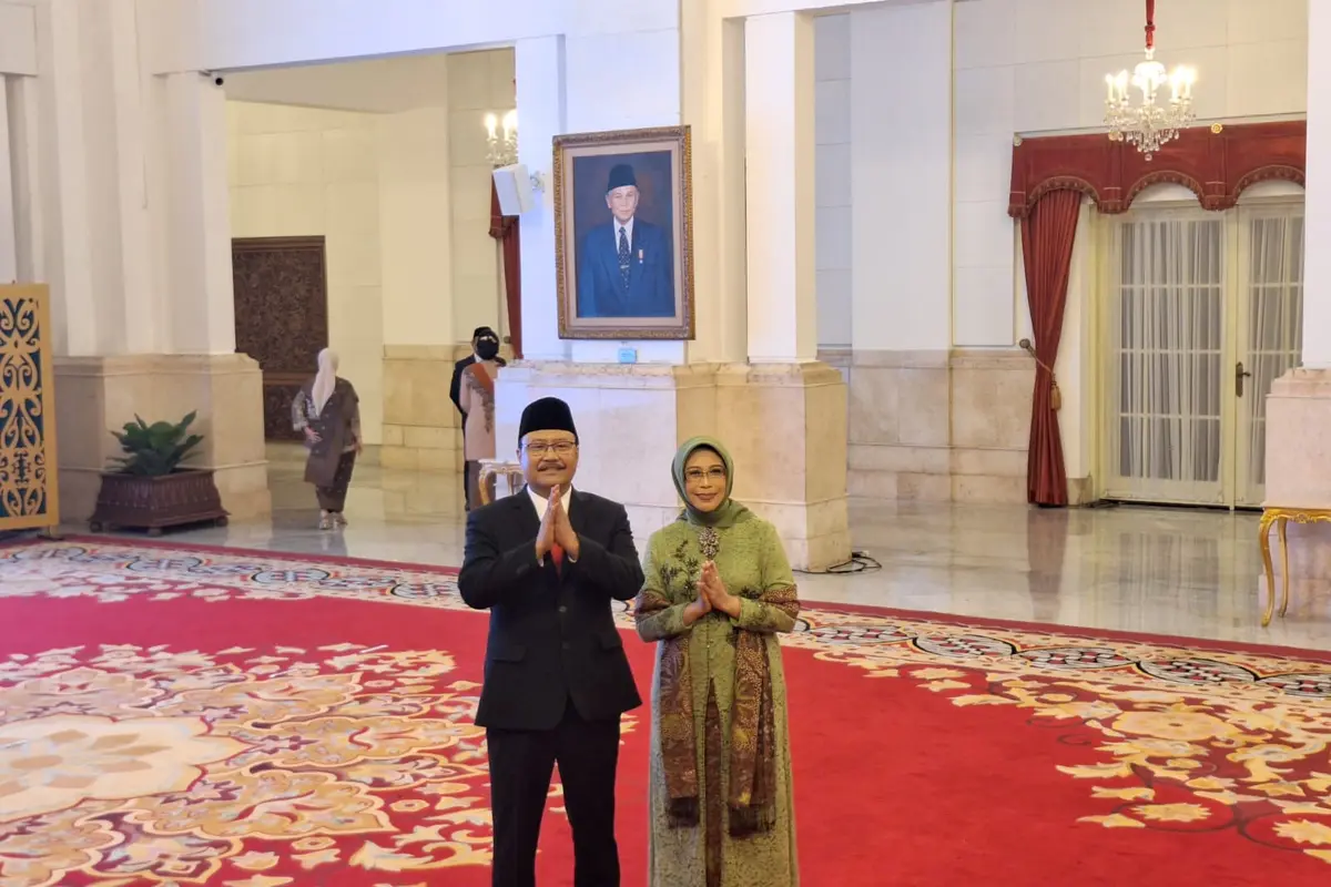 Saifullah Yusuf alias Gus Ipul mengundurkan diri sebagai Wali Kota Pasuruan usai dilantik Presiden Joko Widodo (Jokowi) sebagai Menteri Sosial
