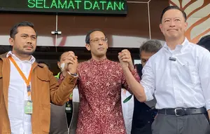 Kala Tom Lembong Temui dan Dukung Nadiem Usai Banding
