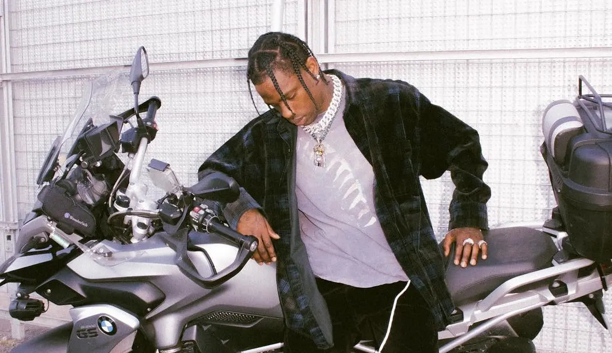 Berita soal anaknya pun bukanlah sebuah hal yang mudah untuk dikuak karena Kylie dan Travis benar-benar menutupinya. (instagram/travisscott)