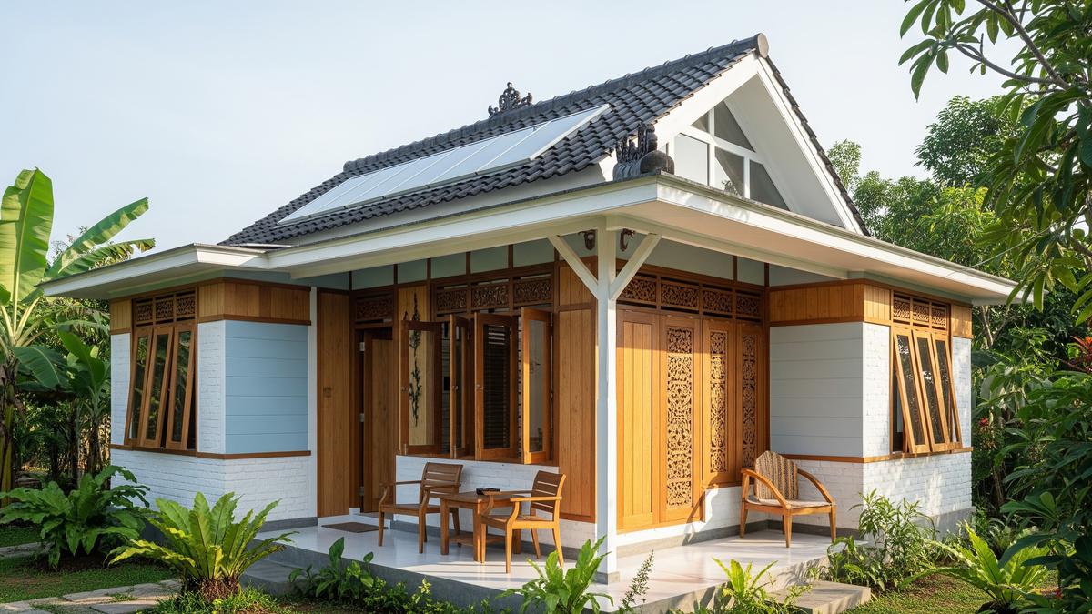 7 Desain Rumah Mungil Tetap Adem Tanpa AC, Ini Rahasianya