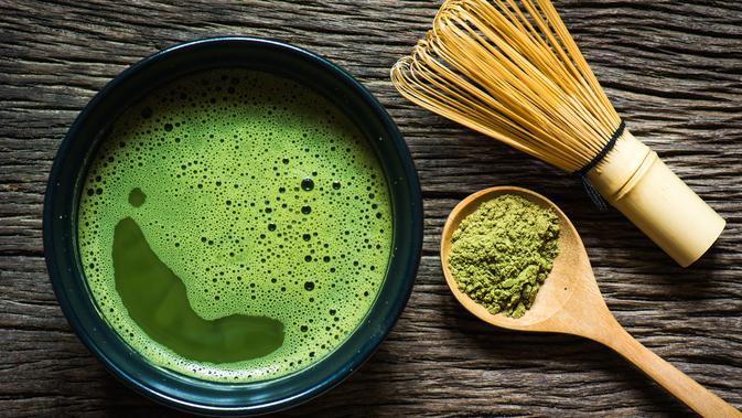 Matcha atau teh hijau (iStockphoto)
