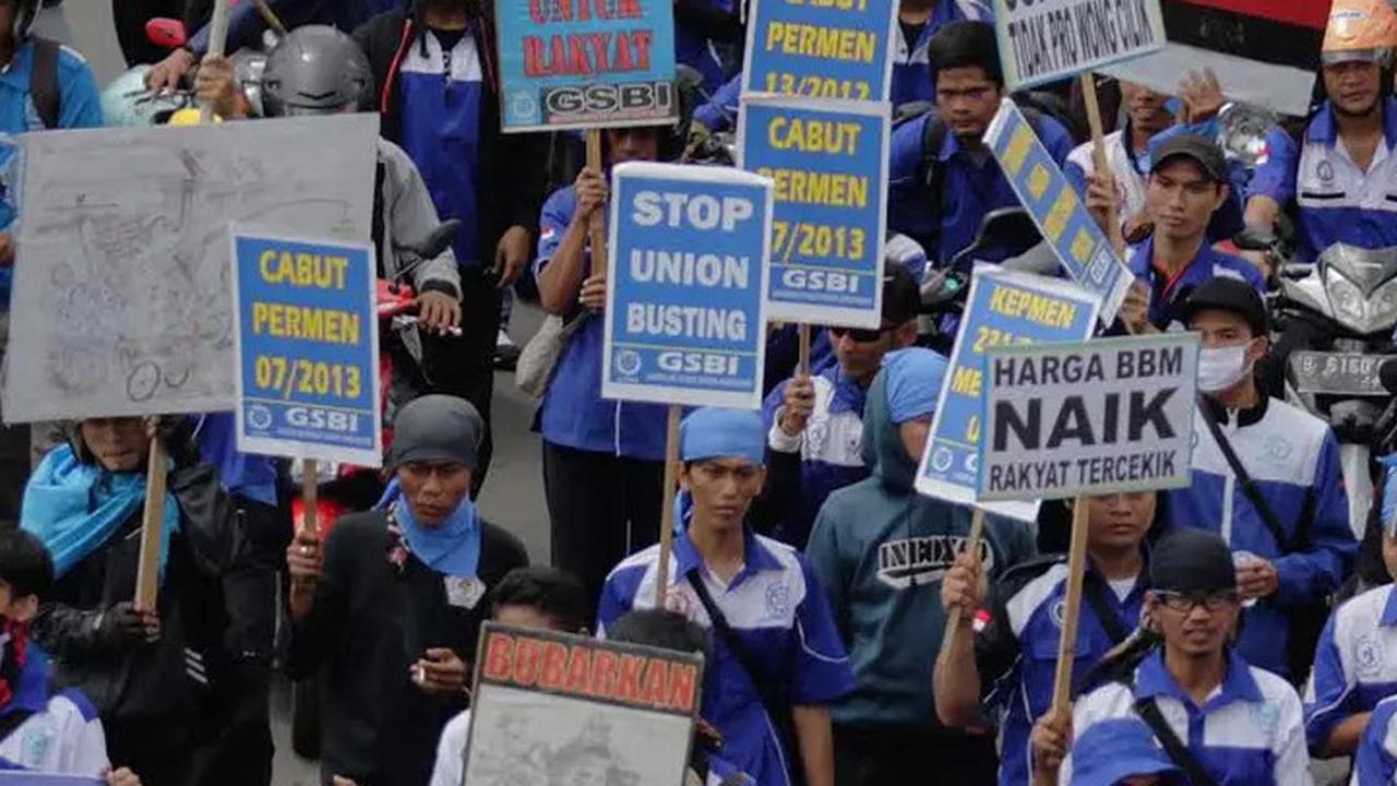 demo buruh