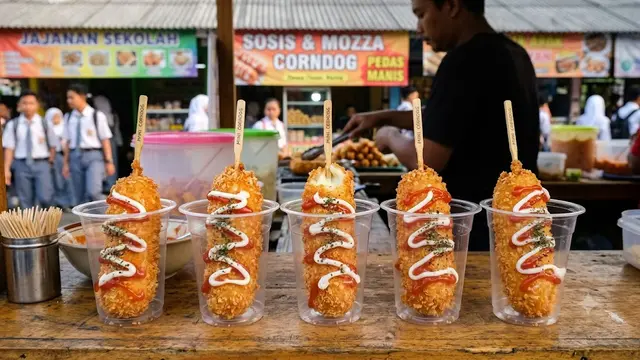 Corndog Mini Mozzarella