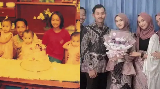 Transformasi Rizki Rizka Rizke  Dilamar Pria Kembar (Sumber: Instagram/rizki_rizka_rizke)