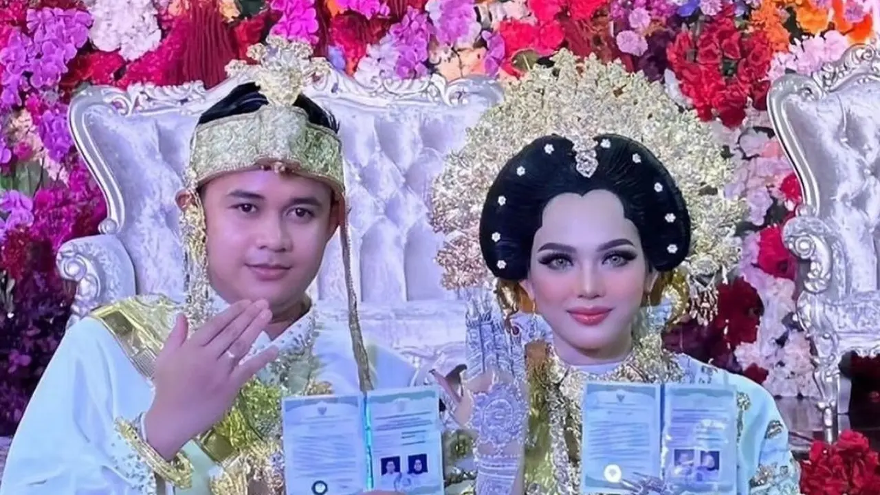 Putri Isnari Resmi Menikah dengan Anak Bos Batubara Abdul Azis, Tampil Mewah dan Bold dengan Balutan Busana Adat Bugis