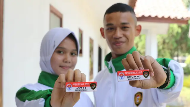 Calon Paskibraka Nasional 2019 Siap Ikuti Pelatihan di Cibubur