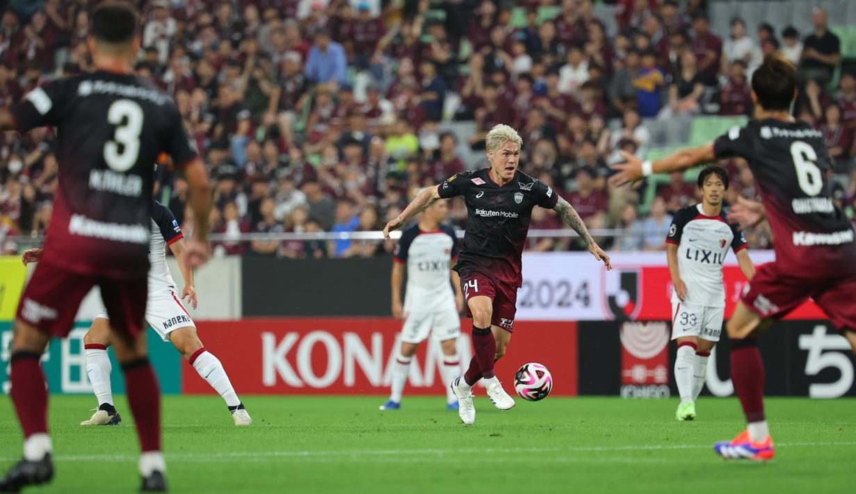 Dua pekan tersisa di J1 League musim ini, Vissel Kobe kini unggul tiga angka dari Sanfrecce Hiroshimadan lima angka dari Machida Zelvia. (Dok. J League)