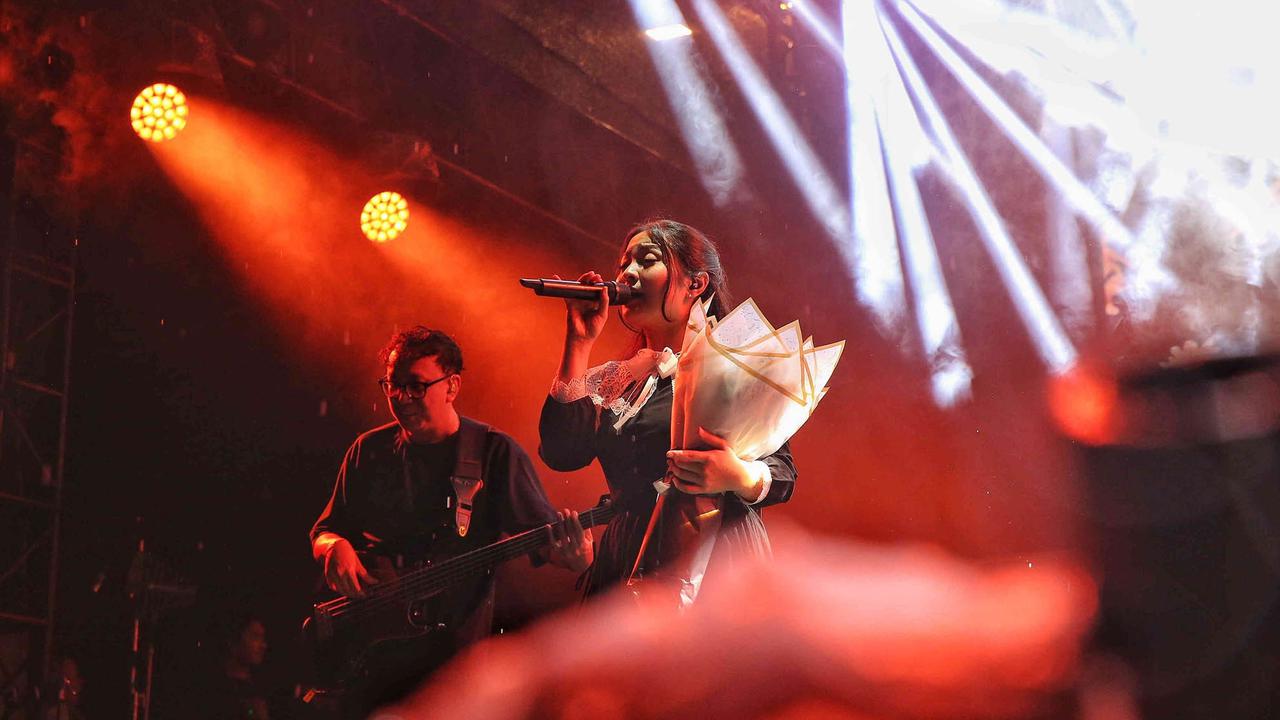 FOTO:  Bernadya Meriahkan  KapanLagi Buka Bareng BRI Festival 2025