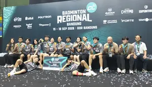 Campus League 2026 Badminton Regional Bandung Berjalan Seru, Sekjen PBSI Berikan Dukungan untuk Jadi Turnamen Tahunan
