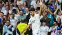 Penyerang Real Madrid Marco Asensio. (AP Photo/Manu Fernandez)